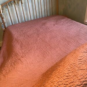 Eileen Fisher Silk and Cotton quilt